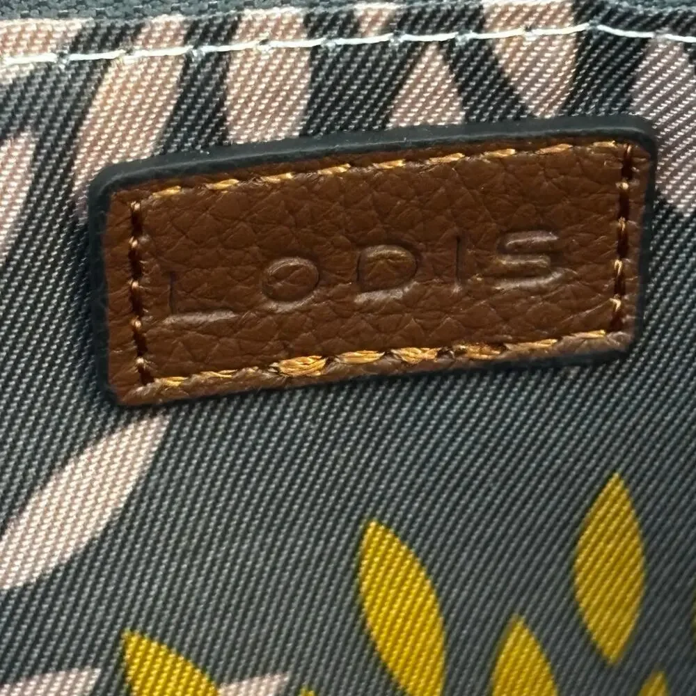 Lodis brown leather